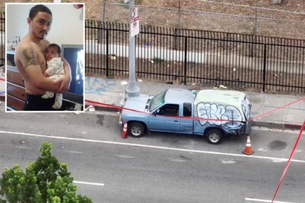 Father executes his two sons, 4 and 11, in broad daylight on Los Angeles street – as horrified family speaks out