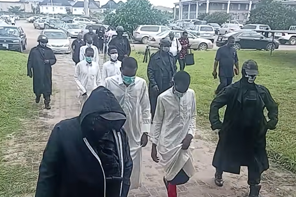 DSS arraigns five suspects over abduction of 20 corps members in Imo