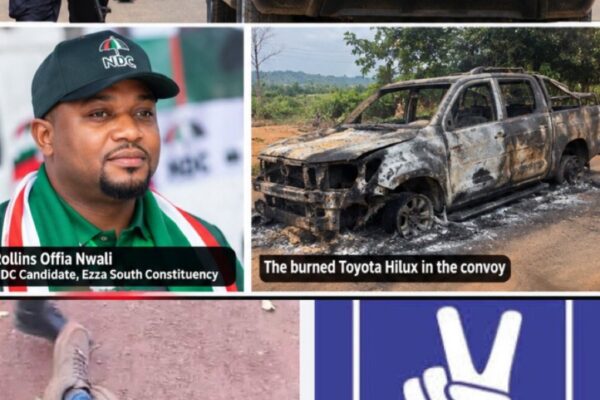 Two Suspected Thugs Reportedly Killed After Attacking NDC Candidate’s Convoy in Ebonyi