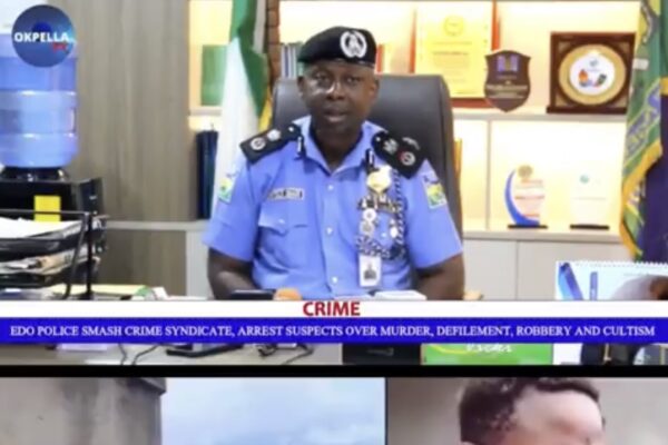 BREAKING: Edo Police Parade Suspect Over Alleged Killing of Eight-Month-Pregnant Girlfriend